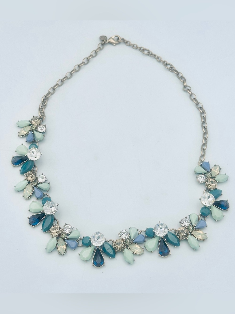 J. Crew Mixed Gemstone Statement Necklace - Picture 4 of 11